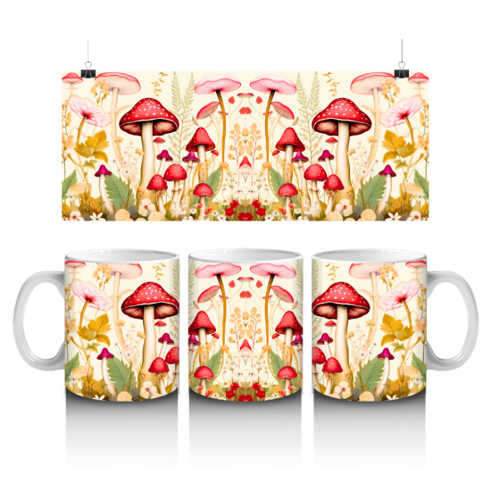 11 oz Mug - Mushroom 037
