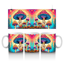 15 oz Mug - Mushroom 040