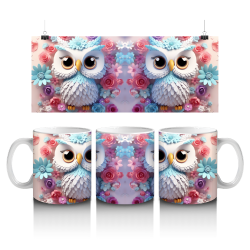 15 oz Mug - Owl 001
