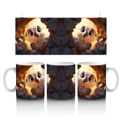 15 oz Mug - Owl 002