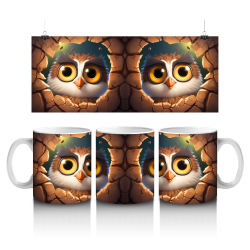 15 oz Mug - Owl 003