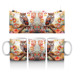 15 oz Mug - Owl 006