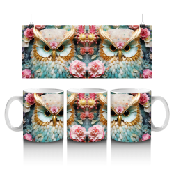 15 oz Mug - Owl 008