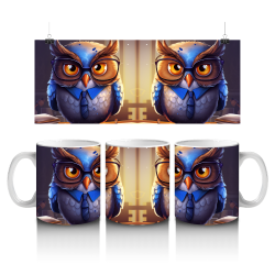 15 oz Mug - Owl 009
