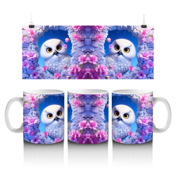 15 oz Mug - Owl 011