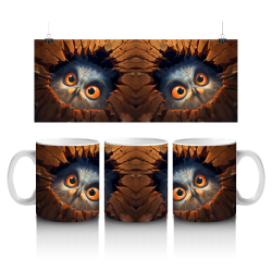 15 oz Mug - Owl 015