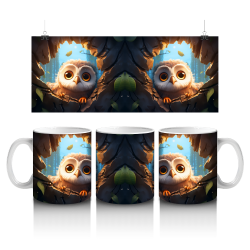 15 oz Mug - Owl 016