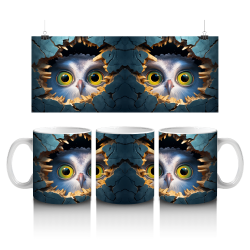 15 oz Mug - Owl 017