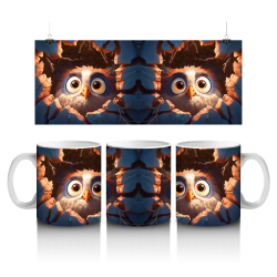 15 oz Mug - Owl 018