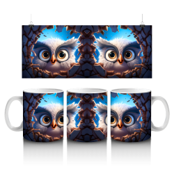 15 oz Mug - Owl 019