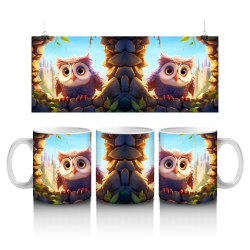 15 oz Mug - Owl 021