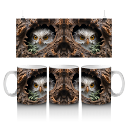 15 oz Mug - Owl 023