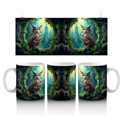 15 oz Mug - Owl 025