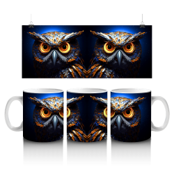 15 oz Mug - Owl 027