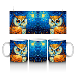 15 oz Mug - Owl 028