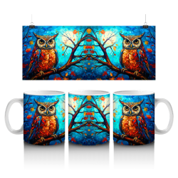 15 oz Mug - Owl 030