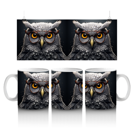 11 oz Mug - Owl 031 11 oz Mug - Owl 031