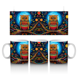 15 oz Mug - Owl 037