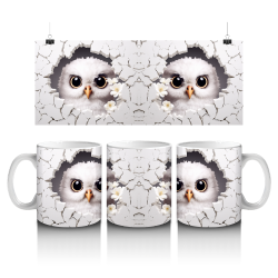 15 oz Mug - Owl 040