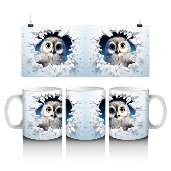 11 oz Mug - Owl 044