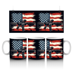 15 oz Mug - Patriotic 017