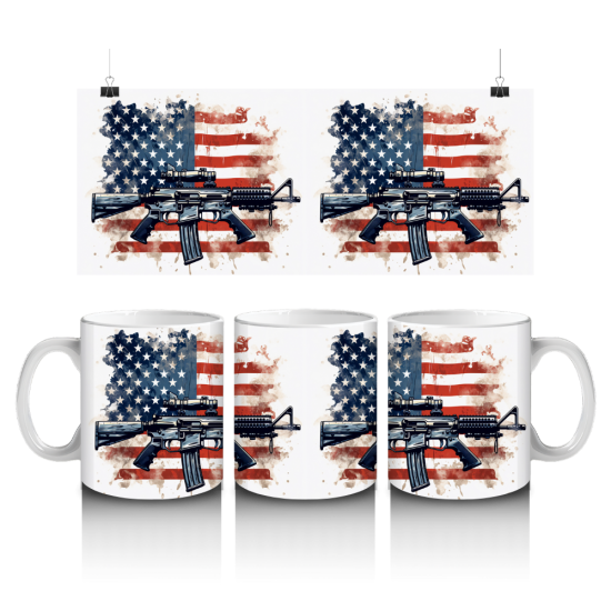 11 oz Mug - Patriotic 018