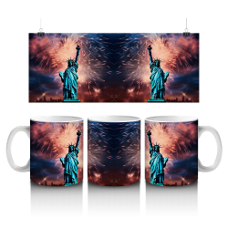 15 oz Mug - Patriotic 064