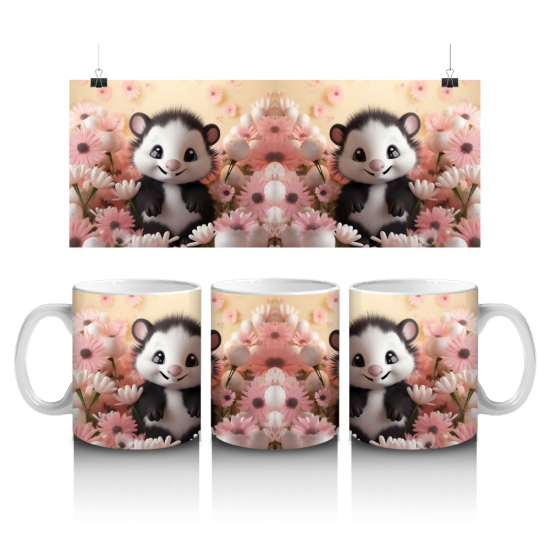 11 oz Mug - Pink 004