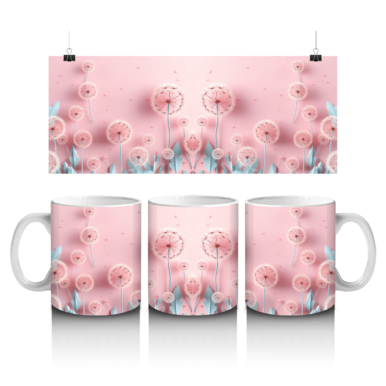 11 oz Mug - Pink 006