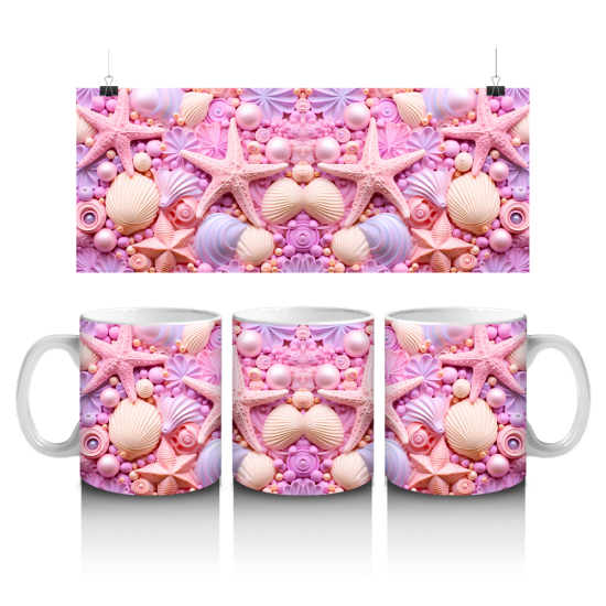 11 oz Mug - Pink 008