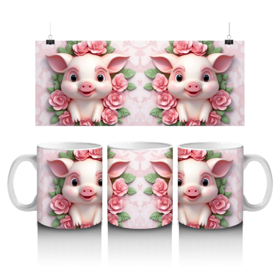 11 oz Mug - Pink 015