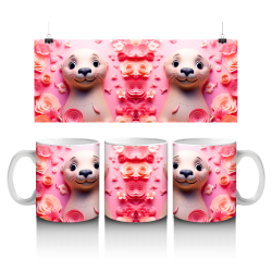 15 oz Mug - Pink 024
