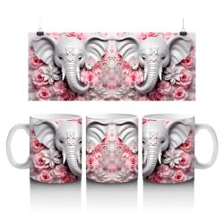15 oz Mug - Pink 032
