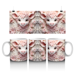 15 oz Mug - Pink 033
