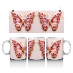 15 oz Mug - Pink 034