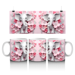 15 oz Mug - Pink 036