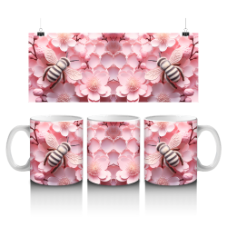 15 oz Mug - Pink 046