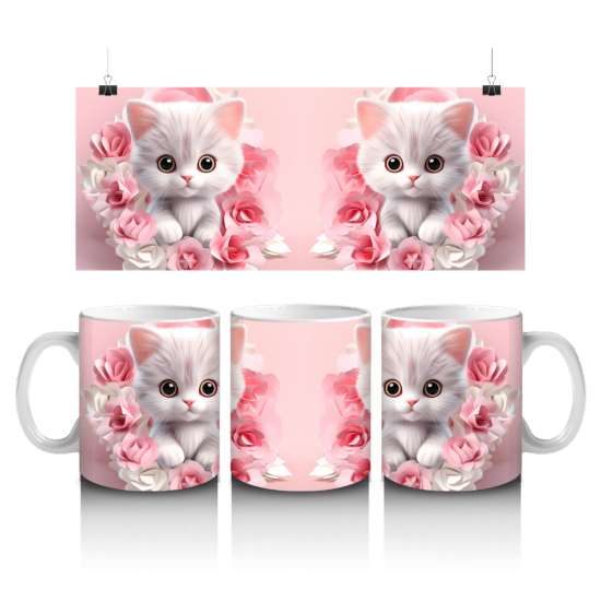 11 oz Mug - Pink 050