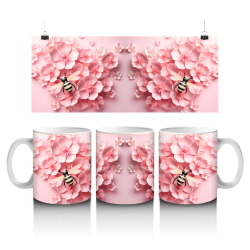 15 oz Mug - Pink 055