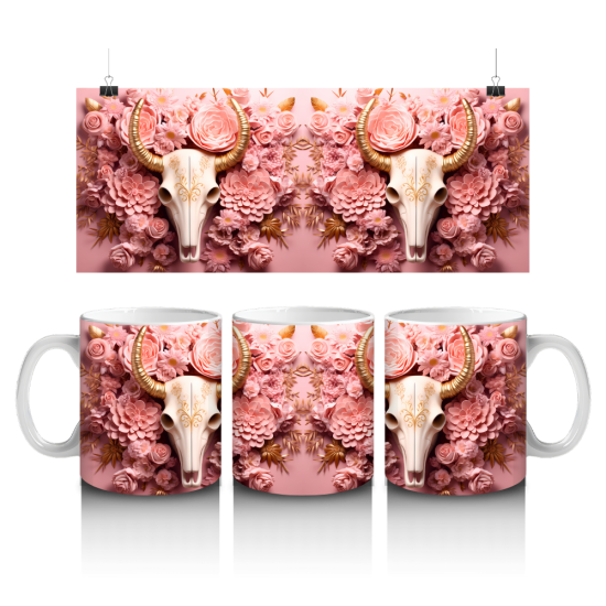 11 oz Mug - Pink 056