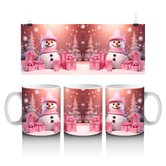 11 oz Mug - Pink 059