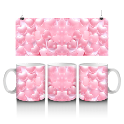 15 oz Mug - Pink 064