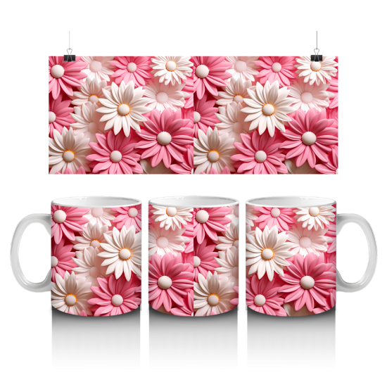 11 oz Mug - Pink 068
