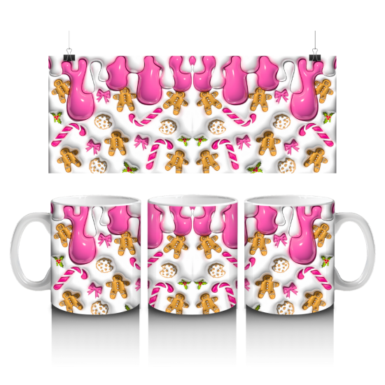 11 oz Mug - Pink 074