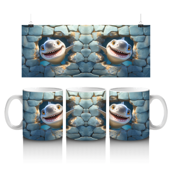 11 oz Mug - Shark 013 11 oz Mug - Shark 013