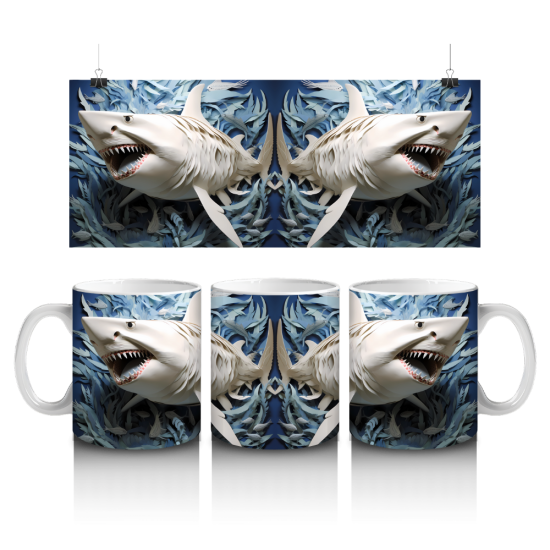 11 oz Mug - Shark 014 11 oz Mug - Shark 014