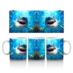 15 oz Mug - Shark 036