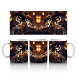 15 oz Mug - Skull 001