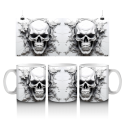 15 oz Mug - Skull 002