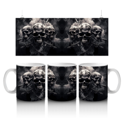 15 oz Mug - Skull 004